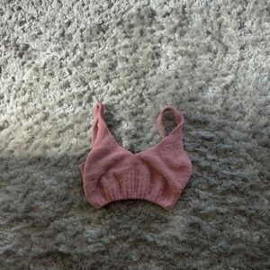 Oh Polly plush crop top